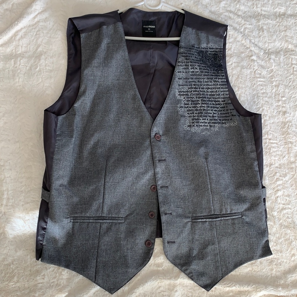 Men’s suit vest